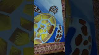 Turtle art #artist #art #painting #scenery