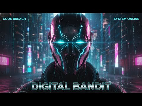 Digital Bandit – Official AI Music Video (Cyberpunk Visualizer)