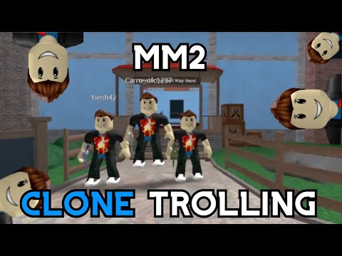 MM2 CLONE TROLLING! | ROBLOX