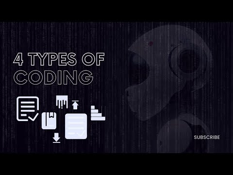 What are the 4 Types of Coding?