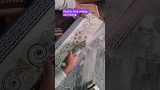 Learn to electrical bord cutting and liveing#shortvideo #bestiletips#tileinstallation #diy #tilework