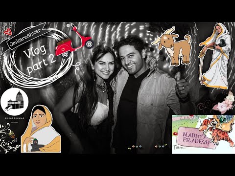 OMKARESHWAR JYOTIRLINGA DARSHAN Vlog PART2 ||feat. Akanksha & Gaurav khanna || Road trip to Ujjain