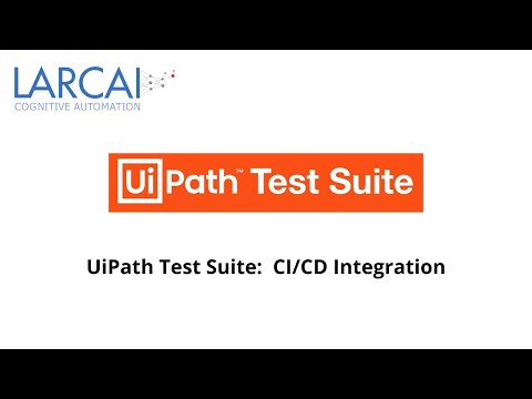UiPath Test Suite CI CD Integration
