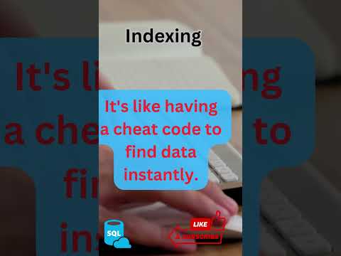 Indexing in SQL: Turbocharge Your Queries in Just 60 Seconds! #shorts