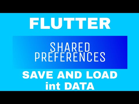 Shared Preferences Flutter to Save int Data - easyFlutter