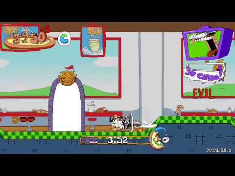 Pizza Tower - Golf Speedrun [1:28.66]