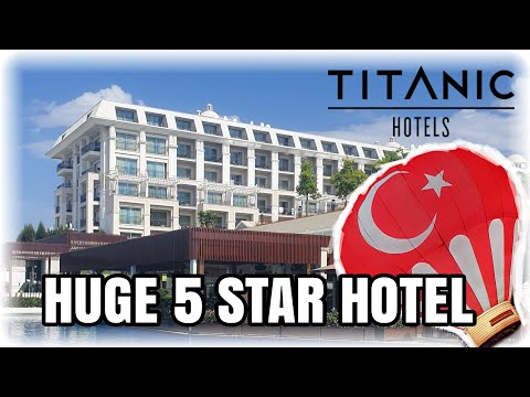 HUGE 5 STAR HOTEL! Türkiye (Antalya) - Titanic Deluxe Golf Belek & Land of Legends Walkthrough​