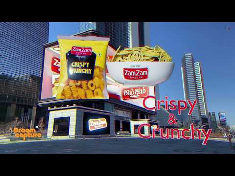 Zam Zam | 3D Billboard Advertisement Making | Dream Capture Entertainment