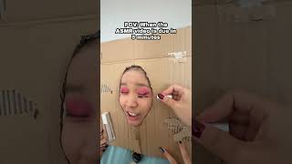 POV: Weirdo doing ASMR makeup 💀