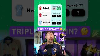 Should you use your FPL Triple Captain chip in GW26 on Gabriel? 🤔 #fpl