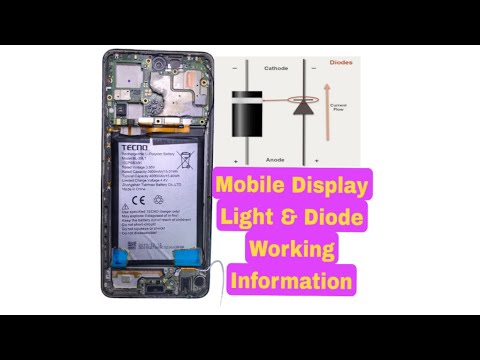 All android mobile display light solution & diode Woking information#repair #tech #phonerepair