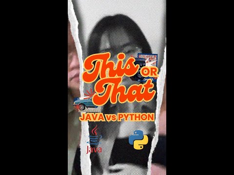 This or That Java vs Phyton Edition
