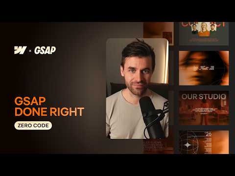 Master the Webflow GSAP Timeline: Pro Animations, Zero Code (Course Trailer)