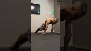 HOW TO DO PLANCHE LEAN           #calisthenics #planche #plancheprogression #calisthenics #sports