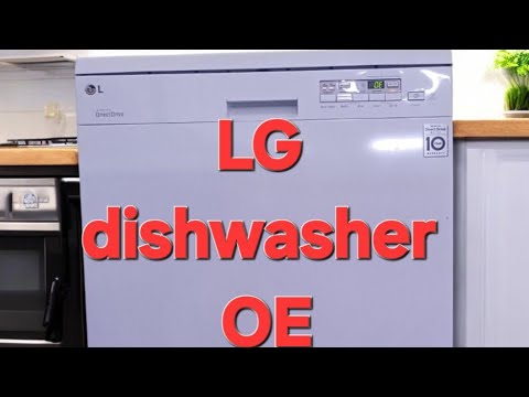 LG Inverter Direct Drive Dishwasher OE Error Code | Easy Fix & Drain Problem Solution
