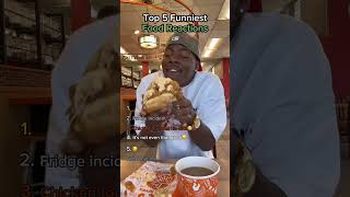 Ranking the funniest food reactions #top5 #food #funny #shorts