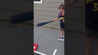 Satisfying Bat Flip Trick Shot!
