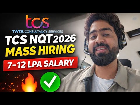 Mass Hiring Alert | TCS NQT 2026 Registration Started | Full Details + Apply Link | Don’t Miss This!