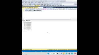 SQL SERVER CONVERT DATE TO VARCHAR #SQL, #convert , #sqlserver