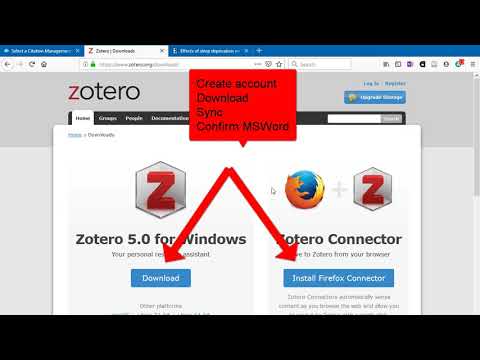 Overview of Zotero software
