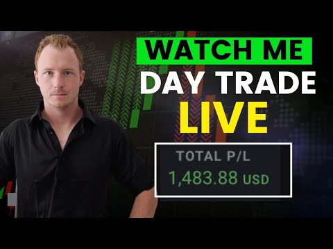 Watch Me Make $1,000 Day Trading LIVE using this Simple Strategy