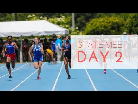 STATE TRACK MEET DAY 2 // Sierra Aaliyah