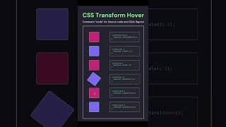 CSS Transforme Effect #css #shorts