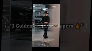 “3 golden rules every topper follows — start today! 🔥”#student#studytips#shorts#study