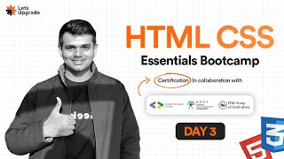 Day 3 | Flexbox & Building Project | HTML & CSS Essentials Bootcamp (3 Days)