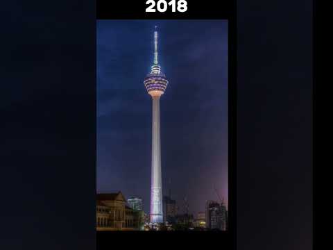 (KL tower) evolution🇲🇾 | Fan request | #Malaysia2025