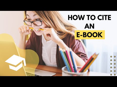How to Cite and Reference an E-book - Harvard style