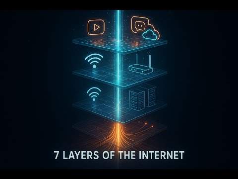 The 7 Layers of the Internet Explained | OSI Model Made Easy for Beginners