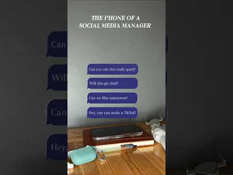 Social Media Manager Phone