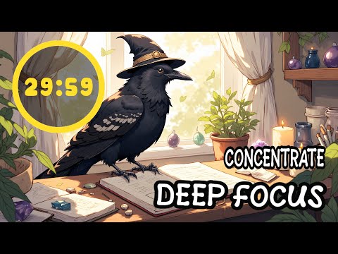 🔥 Work & Study Flow | Deep Concentration Music | Pomodoro 30/5