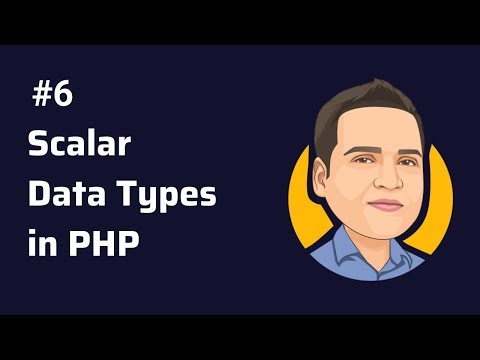 Scalar Data Types - declaration of Scalar Data Types in php