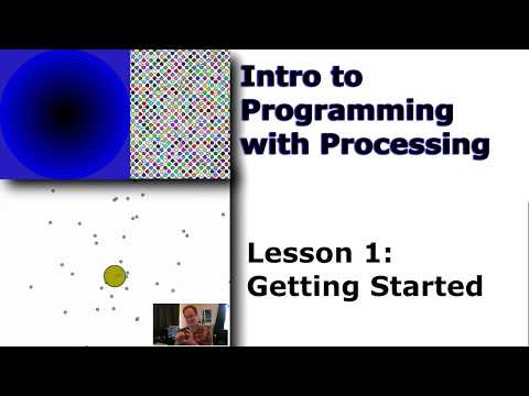 Lesson 0:  Programming with Processing - Getting started
