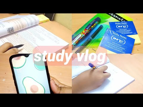 Study vlog ⛅| Online school day in my life| ( India) #aestheticlifestyle