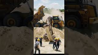 Big Anaconda Snake Vs Dump Truck #DumpTruckStuck #TruckInMud #ConstructionLife 29