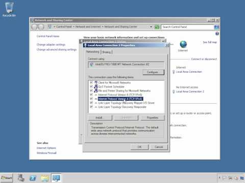 3  Windows Server 2008 R2 Configure NIC Public and HeartBeat for Microsoft Cluster Service