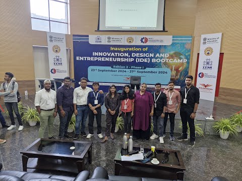 Innovation, Design, and Entrepreneurship (IDE) Bootcamp 2024 Edition 2, Phase-I | At IIM Sambalpur
