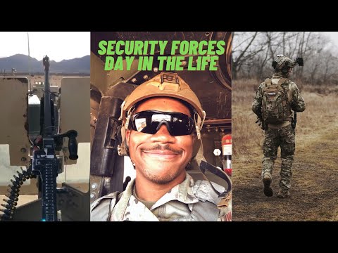 US Air Force Security Forces Day In The Life