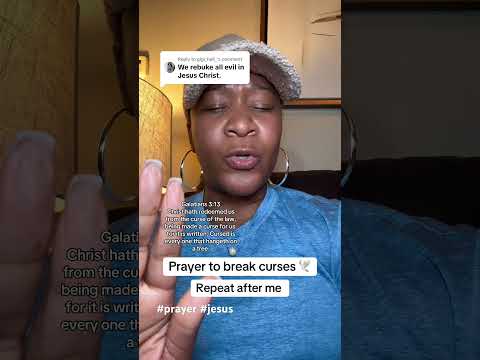 Prayer to break curses 🕊️ #allthingsarepossible