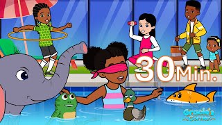 Marco Polo + More Fun & Educational Kids Songs | Gracie’s Corner Compilation