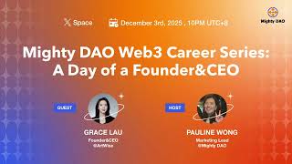A Day of a Web3 Founder & CEO ft. Grace Lau