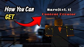 How To Get The Content Creator Title In The Forge / Roblox