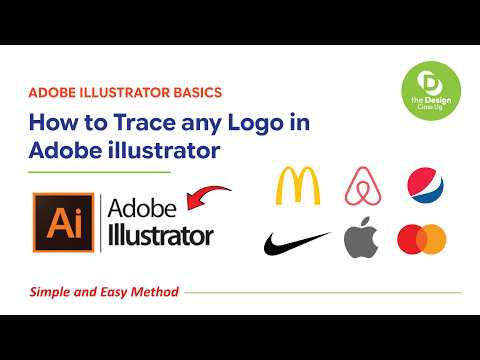 How to Trace a Logo in Adobe illustrator | 2026