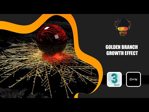 Tyflow Golden Branch Growth | Branch Growth |3ds max