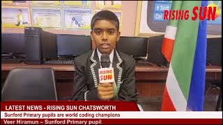 Sunford Primary pupils are world coding champions