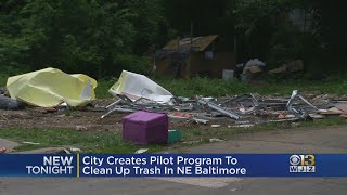 New Pilot Program Aims To Cut Down Illegal Trash Dumping In Baltimore