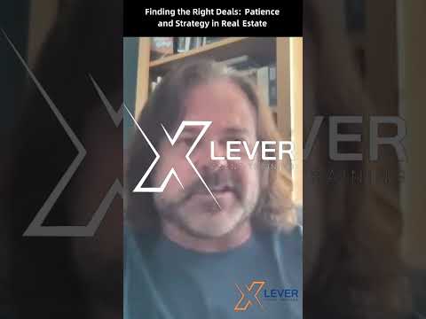 Finding the Right Deals Patience and Strategy in Real Estate #realestate #realestateagents